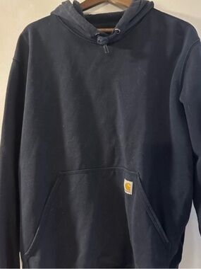 Carhartt Men's Navy Blue Hoodie